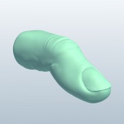 finger thumb v1  3d model