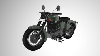 Motorrad 3d model