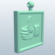 Thumbs Up v1  3d model