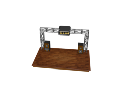 Dance Floor 3d model