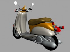 Scooter 3d model