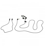 earphone buds with overear attachment v1  3d model