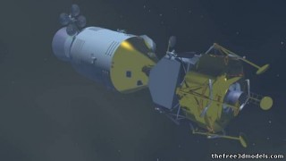 Apollo 11 3d model