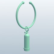 SCUBA Tank v1  3d model