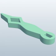 DiamondHourHand v1  3d model