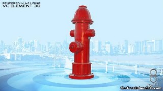 "HYDRANT" OBJ and E3D Model 3d model