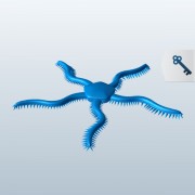 Хрупкая звезда Starfish V2 3d model