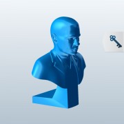 Booker T Washington v1  3d model