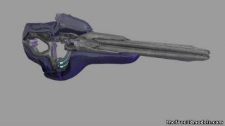 Halo 4 Carbine 3d model
