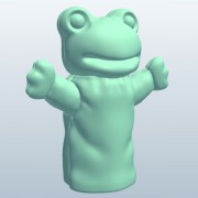 Marionetas De Dedos Rana V1 modelo 3d