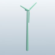 Eolienne v1 3d model