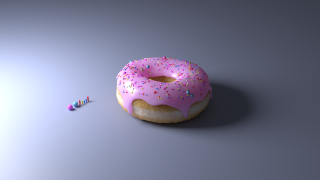Donat 3d model