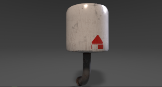 Water Heating PBR 3d model