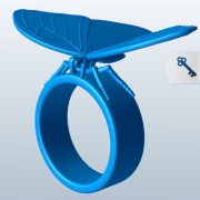 Butterfly V2  3d model