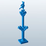 Rabbit dancing V1  3d model