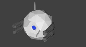 Fighting Robot 3d model