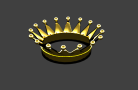 Golden Crown 3d model